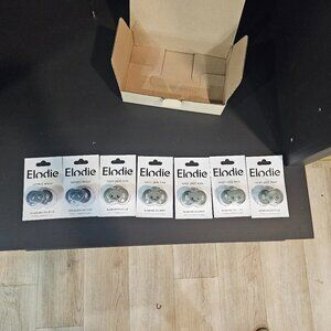 (7) Elodie Newborn Pacifiers 0-6M